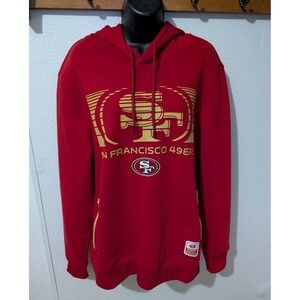 NEW San Francisco 49ers Hoodie Sweatshirt NFL Team Apparel Medium NWT Retail $85
